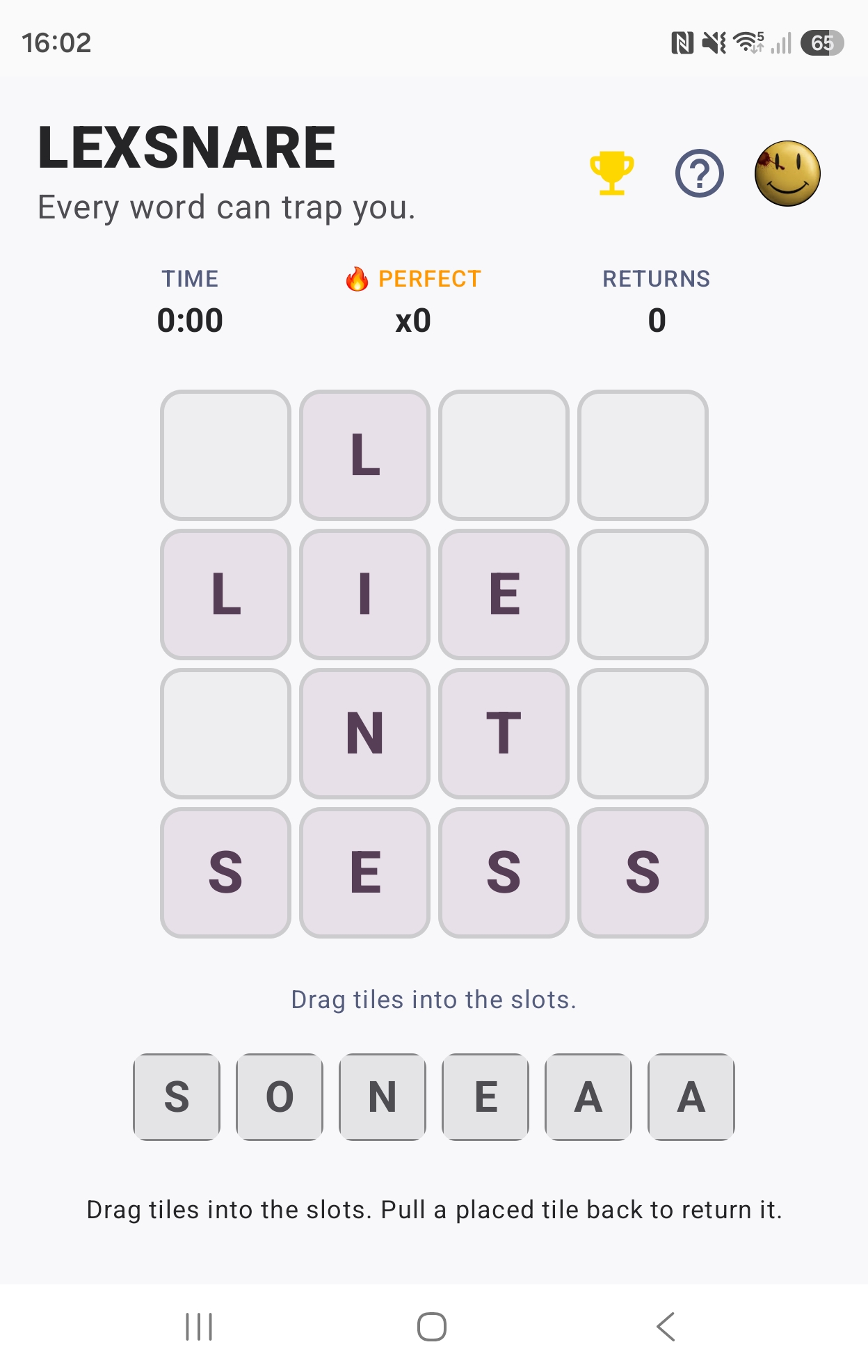 LexSnare Puzzle